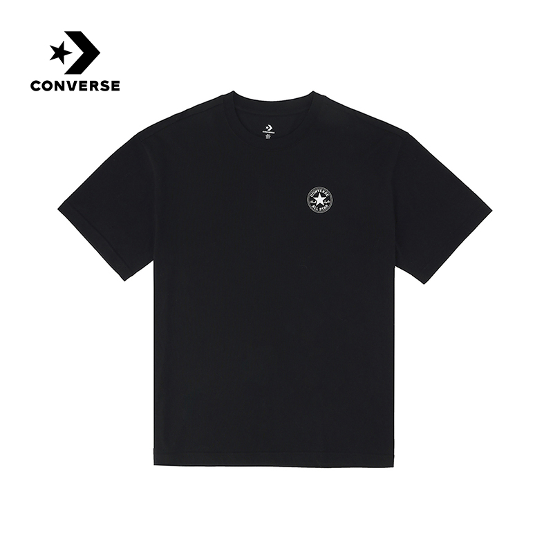 Converse匡威25夏男简约百搭圆领短袖宽松休闲T恤 MCH691-023