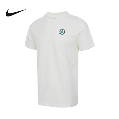 Jordan耐克短袖男25夏款半袖后背图案圆领宽松透气T恤IB7529-133