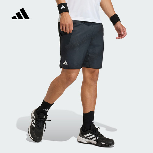 adidas阿迪达斯五分裤夏季新款透气运动跑步网球舒爽短裤 JY9592