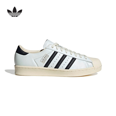 adidas阿迪达斯三叶草贝壳头春男女SUPERSTAR VINTAGE板鞋 JQ3254
