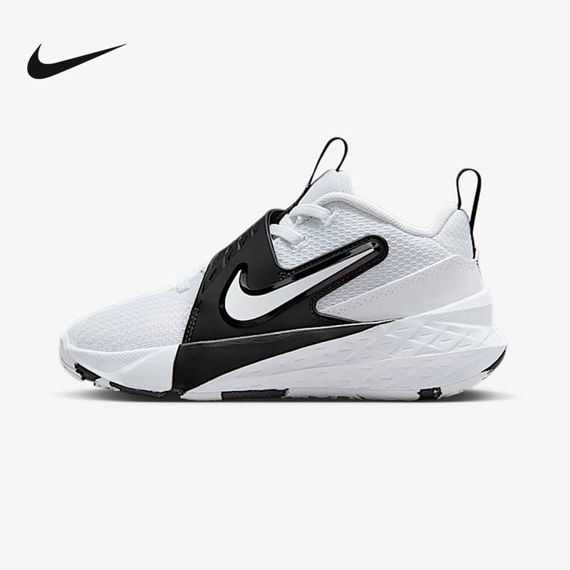 Nike耐克童鞋Team Hustle 12儿童训练实战篮球鞋  HF6280-101