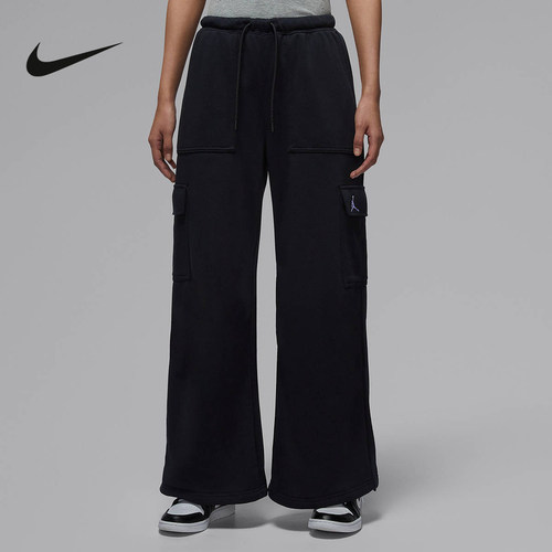 NIKE耐克女裤26春新款Jordan运动裤工装风宽松休闲长裤IF1061-010