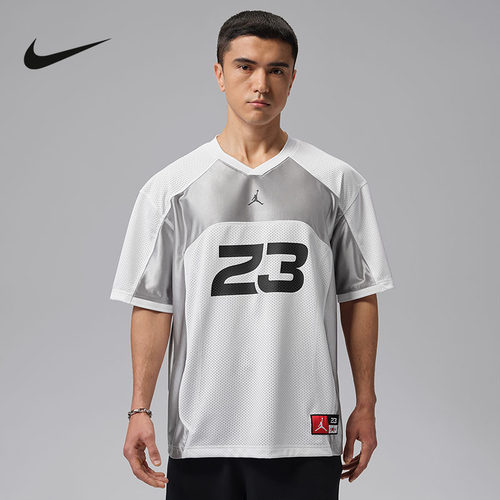 NIKE耐克夏季男子T恤球场透气宽松短袖运动休闲针织衫 IF1914-100