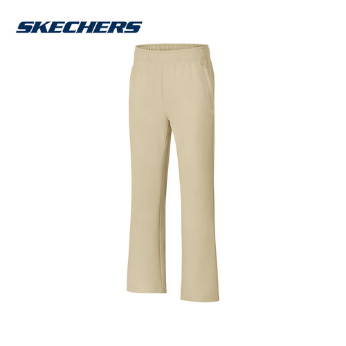 Skechers斯凯奇女裤舒适保暖柔软亲肤针织长裤 P424W078/03EK