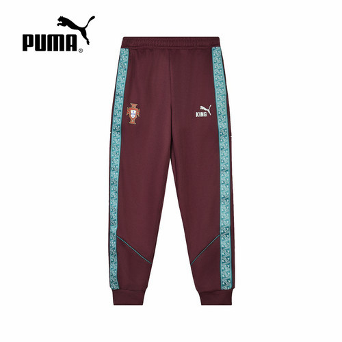 PUMA彪马葡萄牙国家队春季新款男裤足球运动裤针织长裤784834-24