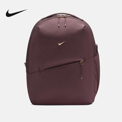 Nike耐克简约双肩包男包女包新款旅行包运动包软面背包HF7007-502