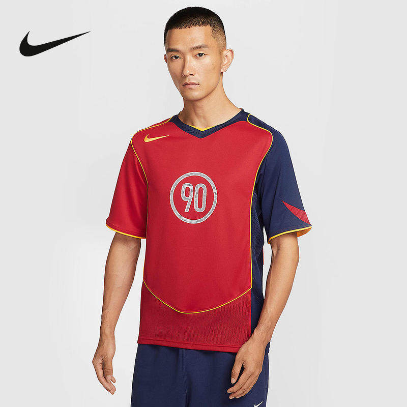Nike耐克Total 90 Dri-FIT夏季新款男运动速干足球球衣IB4209-687