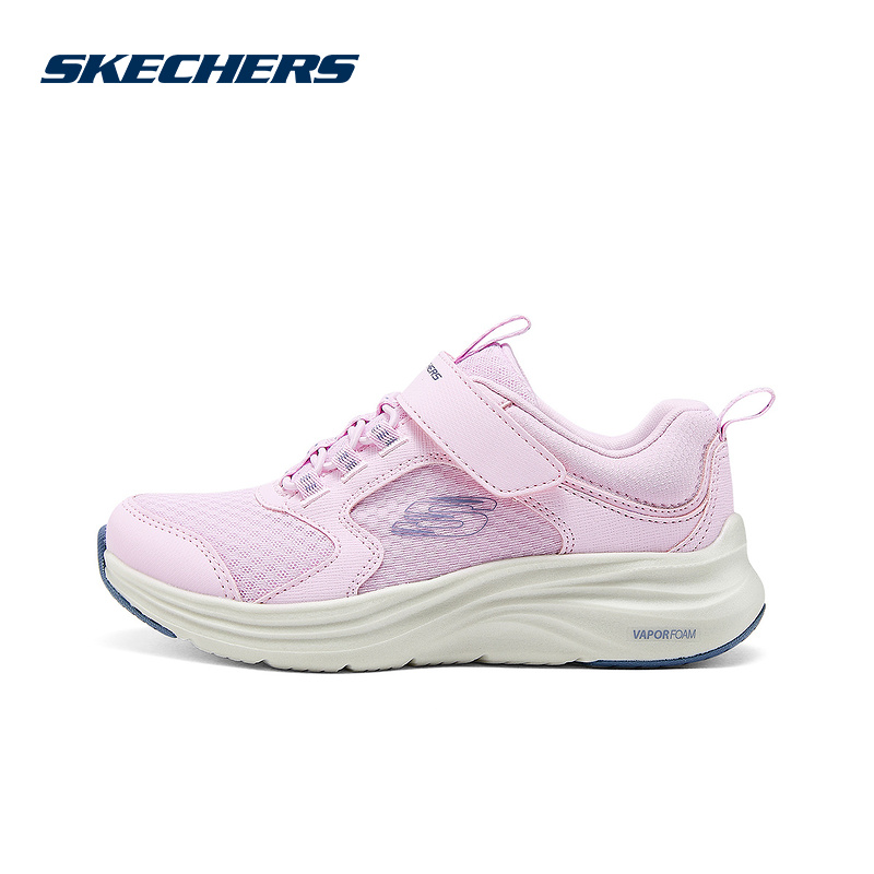 Skechers斯凯奇女童跑步鞋透气魔术贴运动休闲跑步鞋303936L/LTPK