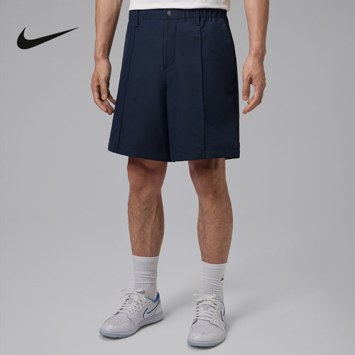 Nike耐克JORDAN男子短裤宽松梭织透气高尔夫黑色运动裤HQ8678-451