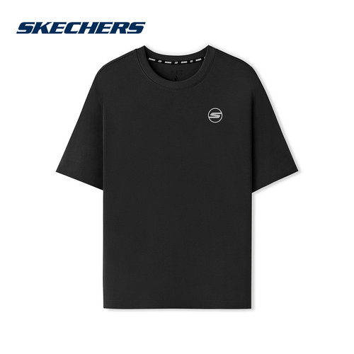 SKECHERS|（新款）2025秋男短袖衫 P225M151-0018