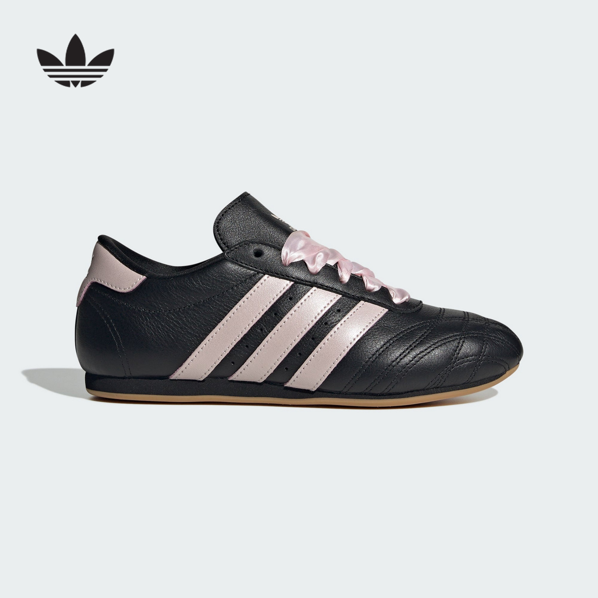 adidas阿迪达斯薄底跆拳道鞋2025夏女TAEKWONDO三叶草板鞋JS1615