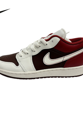 nike耐克春季大童鞋AIR JORDAN 1运动休闲鞋篮球鞋IR7600-211