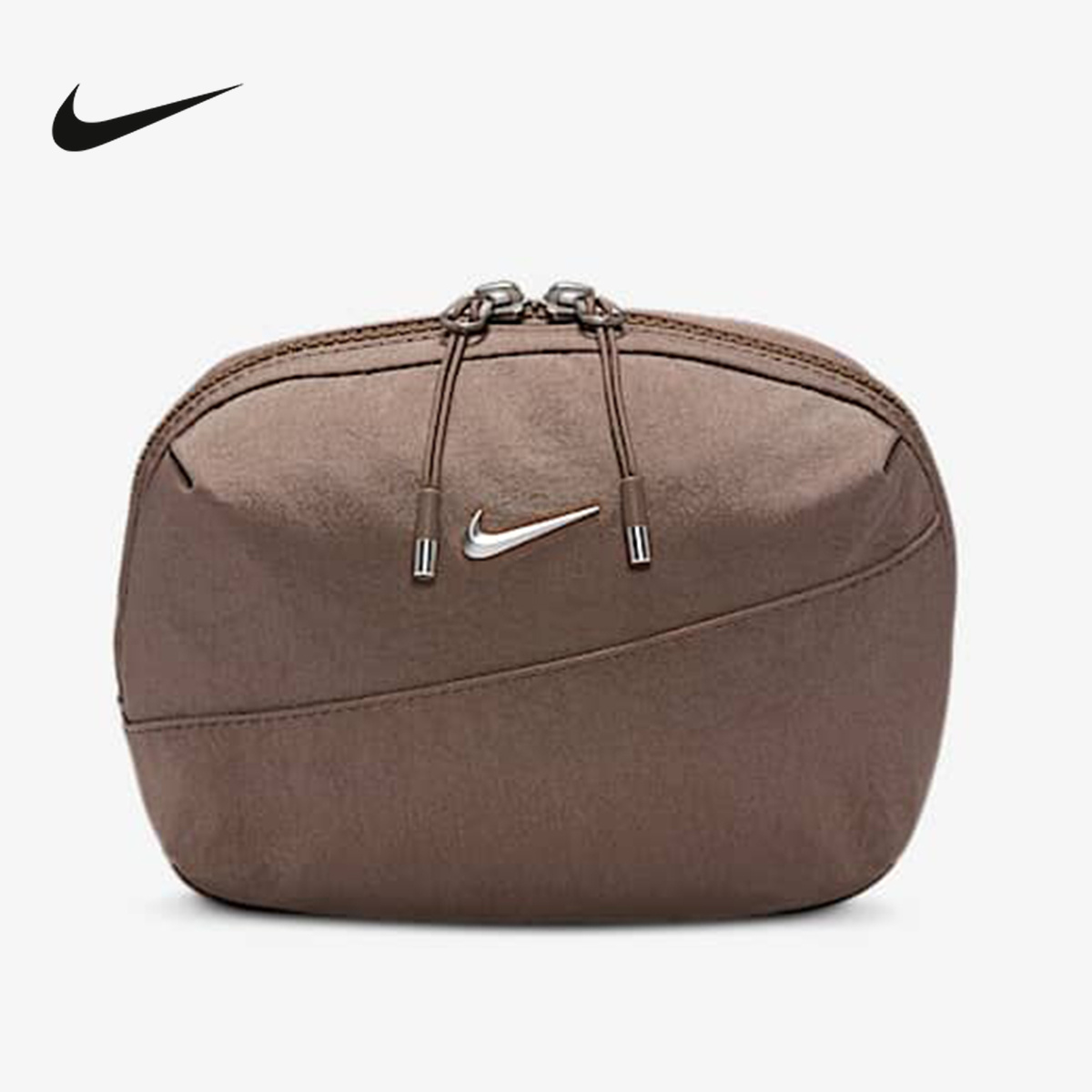 Nike耐克斜挎包夏季收纳拉链口袋可调节肩带耐克勾HM6120-214