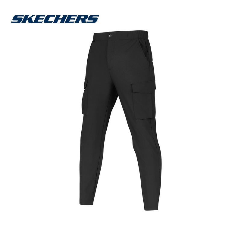 Skechers斯凯奇2025春新款男长裤休闲运动裤 P125M022/0018