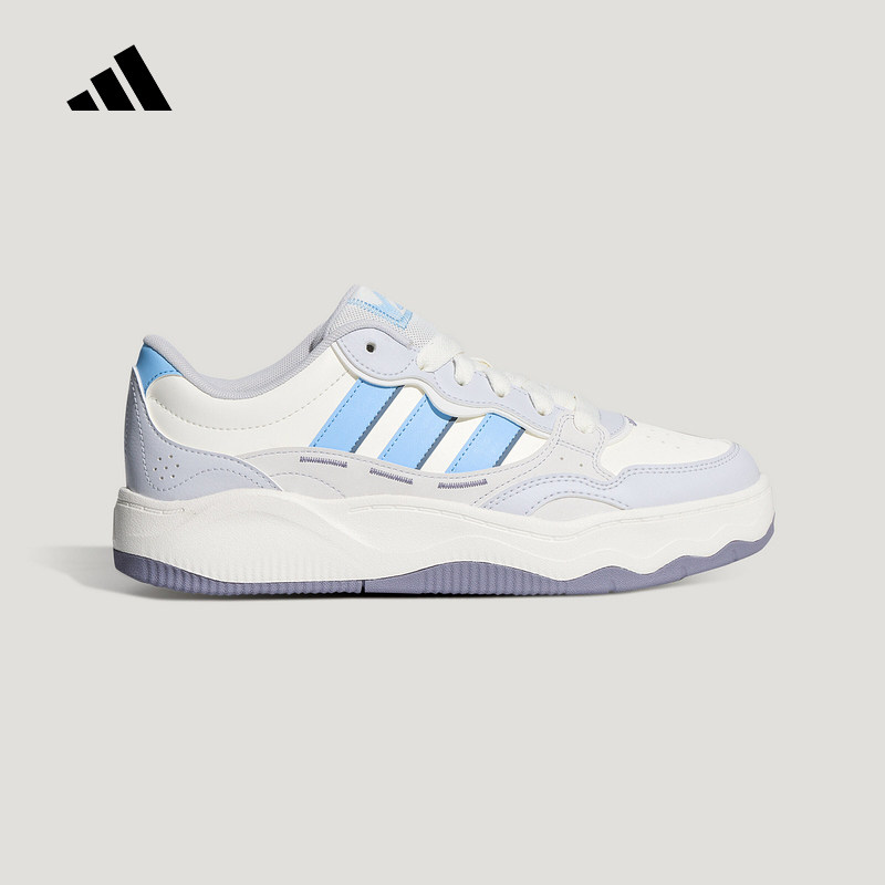 adidas阿迪达斯LITE SHUFFLE板鞋橡胶外底秋男女运动休闲鞋KZ6684图片