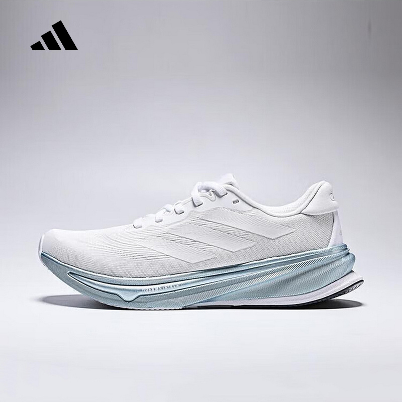 adidas阿迪达斯2025秋女SUPERNOVA RISE 2训练备赛跑步鞋JR0581