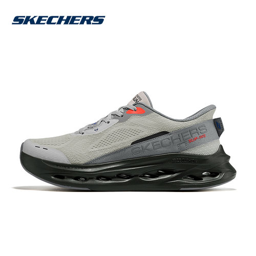 Skechers斯凯奇26春男士休闲运动鞋防滑缓震跑步鞋 220421/GYBK