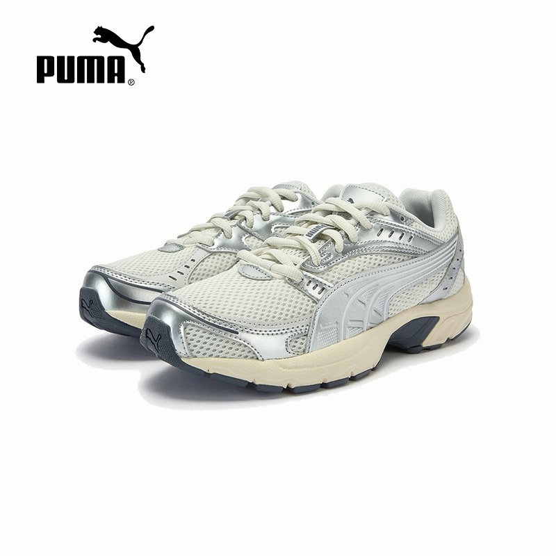 PUMA彪马银色跑步鞋2025秋C25K女休闲运动复古老爹鞋 405888-01