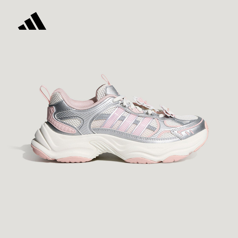 adidas阿迪达斯跑步鞋2026夏女子XLG FIN PULSE运动休闲鞋 HP7274