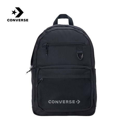 Converse匡威26春季新品多口袋LOGO简约休闲男女双肩包UA5858-023