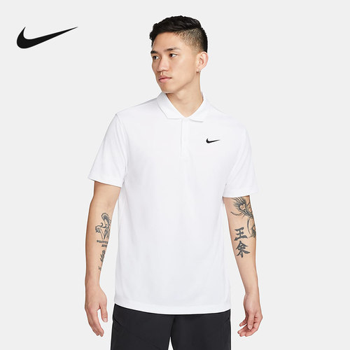 Nike短袖速干翻领T恤耐克