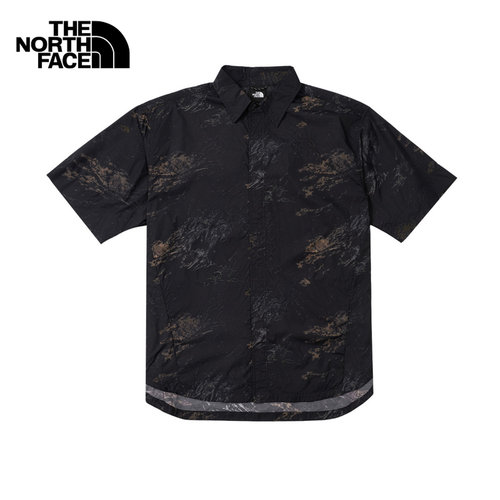THE NORTH FACE|北面春夏新款男短袖衬衫 NF0A8F5ZJK31