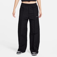 耐克NIKE SPORTSWEAR 女子拒水防晒梭织中腰工装长裤FQ3589-010