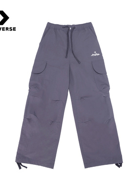 Converse匡威2026春新品女子休闲裤宽松工装裤梭织长裤WCJ434-GDA