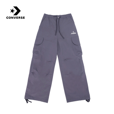Converse匡威2026春新品女子休闲裤宽松工装裤梭织长裤WCJ434-GDA