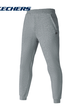 Skechers斯凯奇2025春新款男士柔软舒适针织长裤P125M030/053H