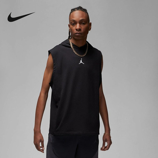 010 耐克连帽无袖 T恤JORDAN DRI FIT锻炼透气速干运动背心DZ0572