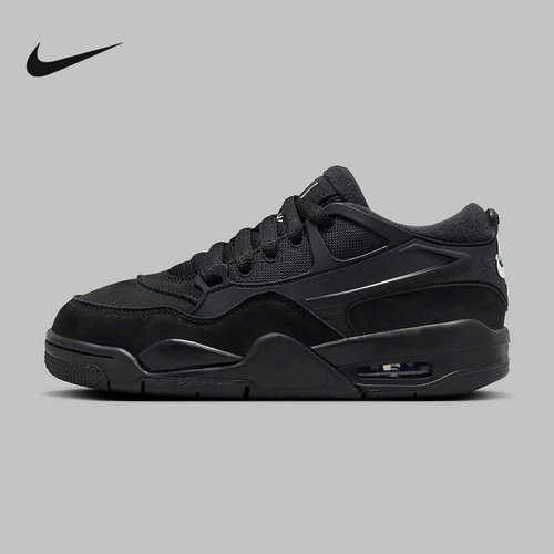NIKE耐克男鞋Air Jordan 4 AJ4 RM 黑武士低帮篮球鞋FQ7939-004