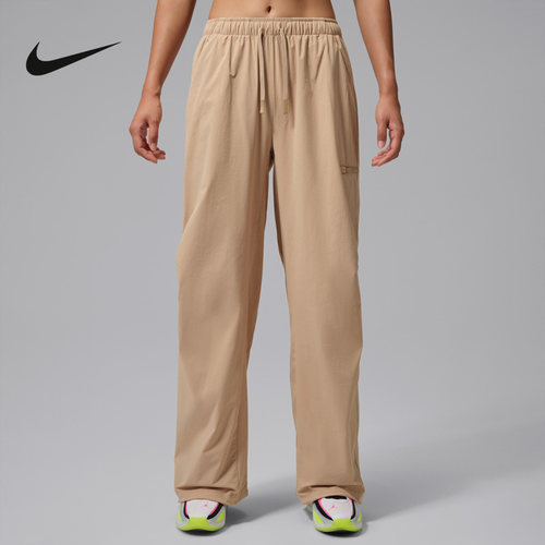 Nike耐克女子速干长裤秋新款JORDAN透气梭织休闲运动裤HQ8893-244