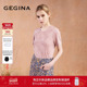 GEGINA吉吉娜2025秋冬季 新品 蕾丝花边T恤圆领减龄柔美气质上衣女
