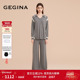 羊毛羊绒针织裤 弹性舒适时尚 运动休闲裤 GEGINA吉吉娜女装 商场同款