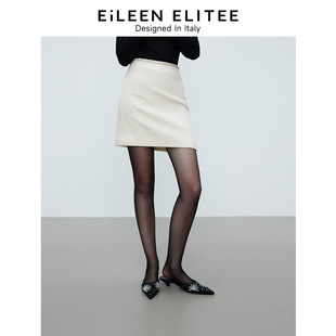 朗姿奥莱 2025春新款 朗姿欧洲EiLEEN 周同款 白色 ELITEE米兰时装