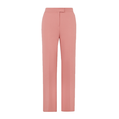 [朗姿奥莱]LANCY/朗姿春季新款西装裤子女高腰气质直筒西裤子职业