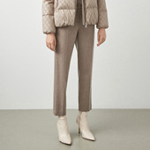 高腰修身 新款 西装 裤 子奥莱 纯羊毛LANCY 子女高级女小脚裤 朗姿冬季