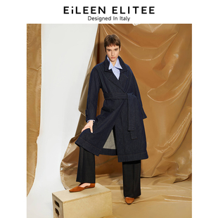 朗姿奥莱 高级感中长款 朗姿欧洲EiLEEN 新款 气 ELITEE2025年春季