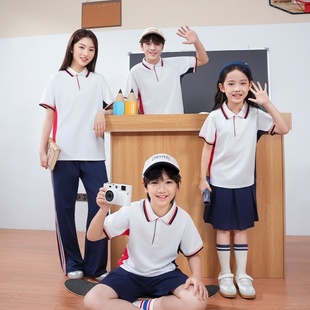 吉安市永丰县统一校服小学生初中高中夏季春秋季运动装新款班服