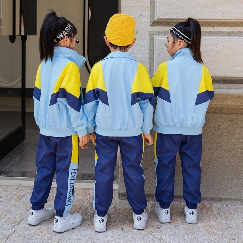 运动风校服服饰英伦风运动套装春夏秋冬季运动会教师中国风春秋装