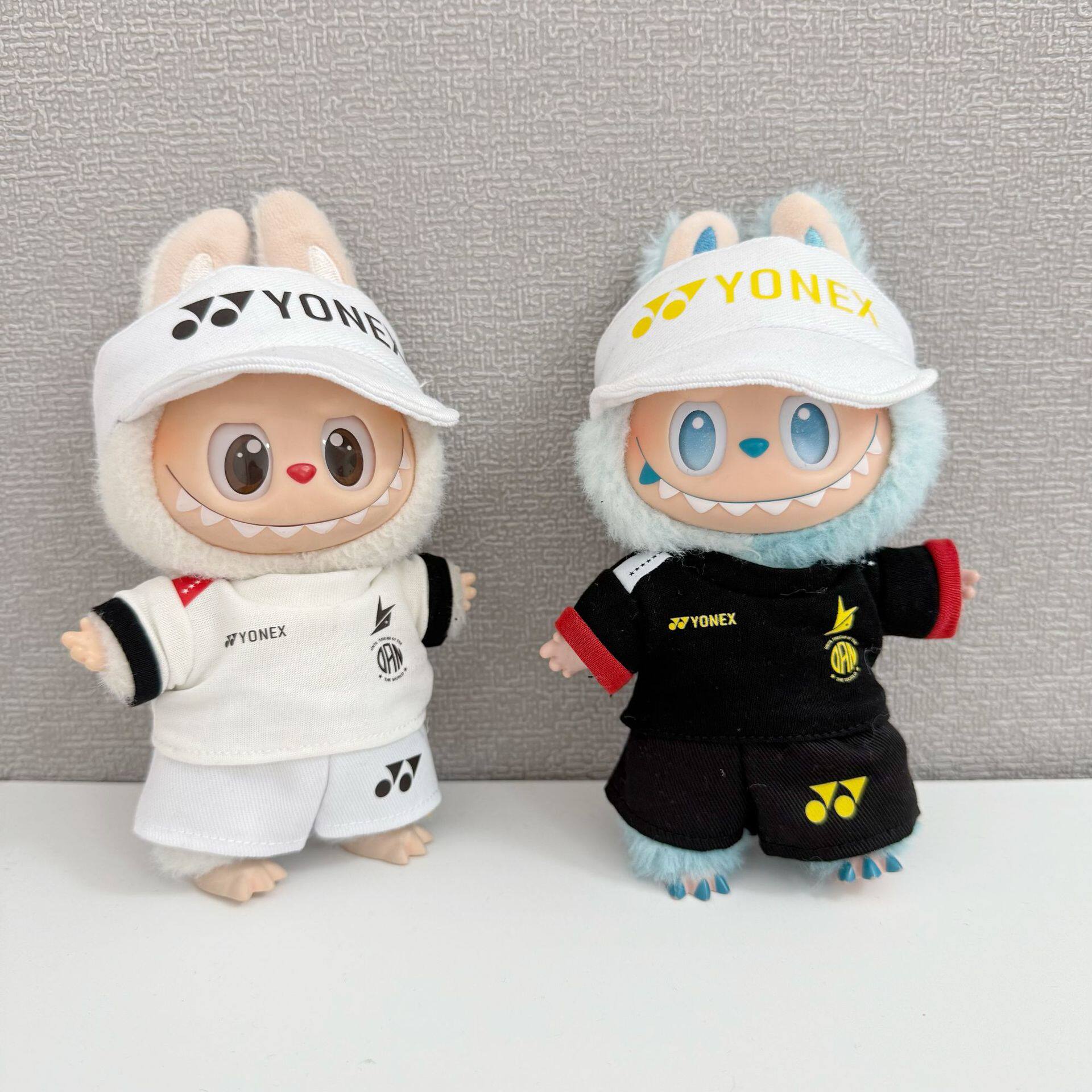 仅衣服】一二三代盲盒拉布布衣服LABUBU着替羽毛球冠军林丹同款新