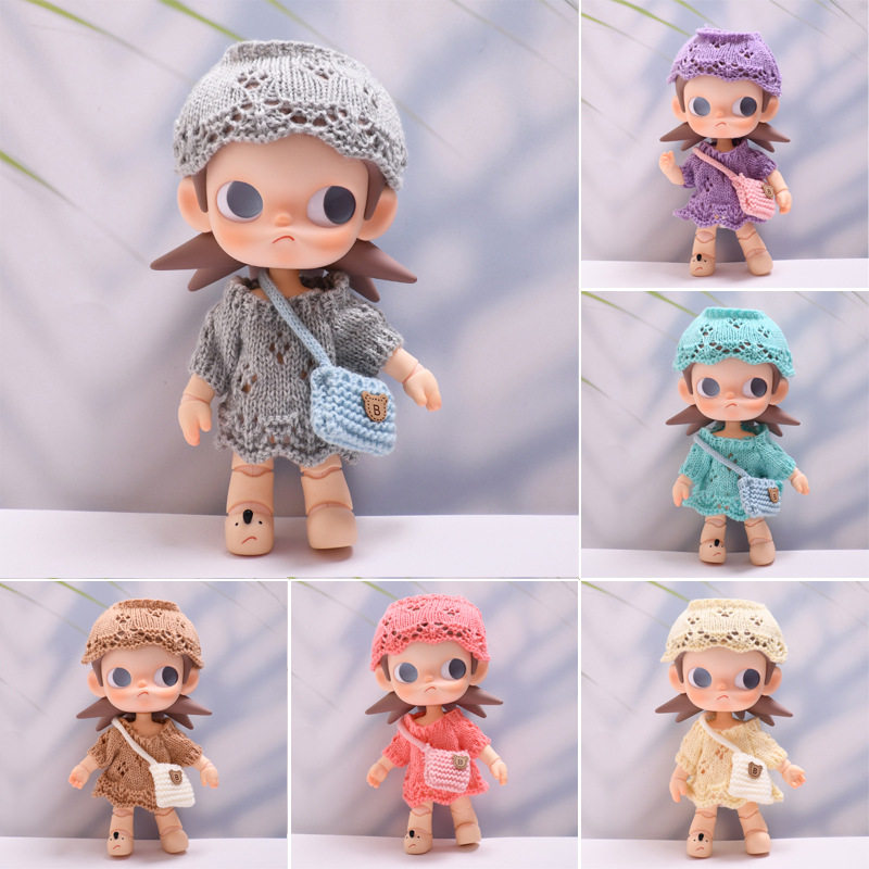 仅娃衣】Zsiga1/8向往之处可动嘎子姐人偶毛线连衣裙帽子娃衣着替