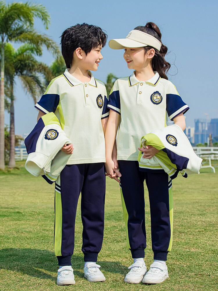 班服春秋装四件套幼儿园园服运动会春季套装男女学院演出服洋气