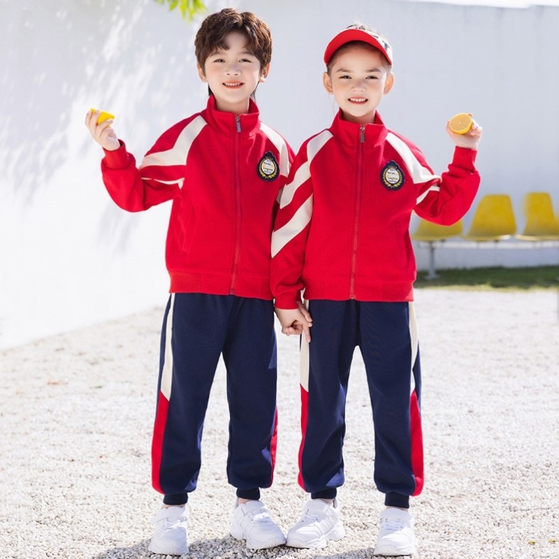 幼儿园园服运动套装夏秋女童班春季四季三四件套秋冬款活动三件套