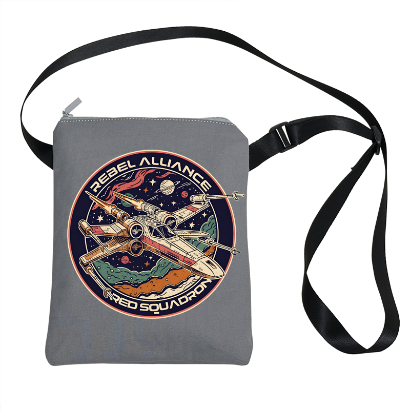 反抗军星球大战X翼战机斜挎包