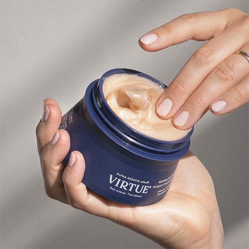 virtue发膜角蛋白修护柔顺头发
