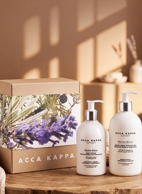 ACCAKAPPA白苔沐浴露身体乳套盒