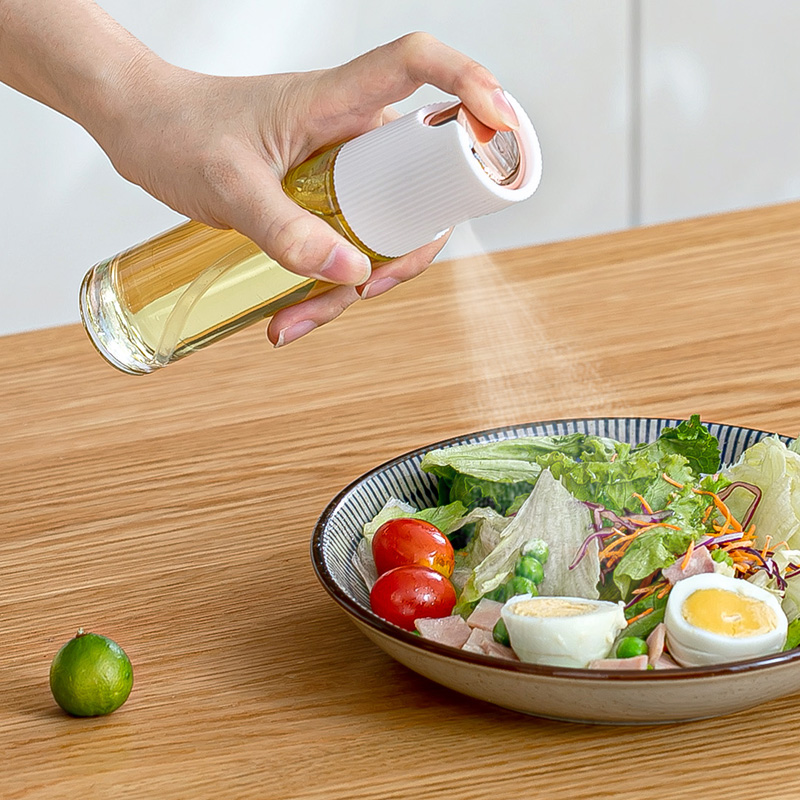 凤全喷油瓶油壶喷雾化高压空气炸锅按压式玻璃厨房家用食用橄榄油