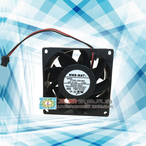 全新NMB3115RL-05W-B60/B66/B69 24V 0.50A 适用于施耐德散热风扇